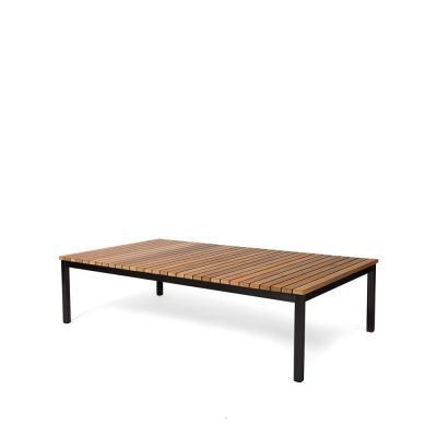 Skargaarden Häringe sohvapöytä Tiikki, large, musta teräsrunko | Alk. 2 249,00 €