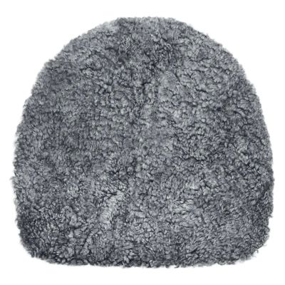 Skinnwille, Curly forma istuintyyny lampaannahasta Charcoal Grey Silver | Alk. 51,00 €
