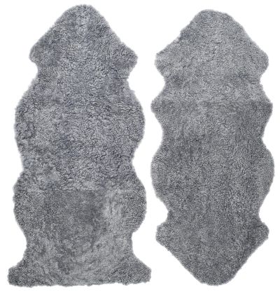 Skinnwille, Curly Lampaannahka 1,5 Grey Silver | Alk. 151,00 €