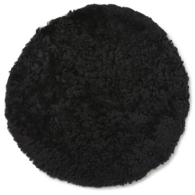 Skinnwille, Pyöreä istuintyyny 34 cm Black | Alk. 20,00 €
