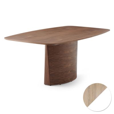 Skovby, Sm116 Pöytä Valkolakattu tammi/Valkoinen laminaatti 142-182X102X74Cm | Alk. 2 451,00 €