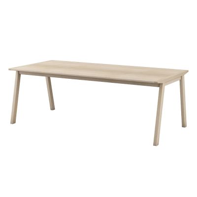 Skovby, SM141 Ruokapöytä 100x209 cm Massiivitammi Valkoinen öljytty | Alk. 2 723,00 €
