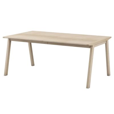 Skovby, SM142 Ruokapöytä 100x74-270 cm Massiivitammi Valkoinen öljytty | Alk. 3 011,00 €