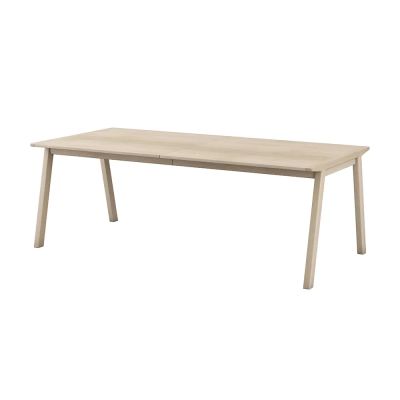 Skovby, SM143 Ruokapöytä 100x209-305 cm Tammi Valkoinen öljytty | Alk. 2 240,00 €