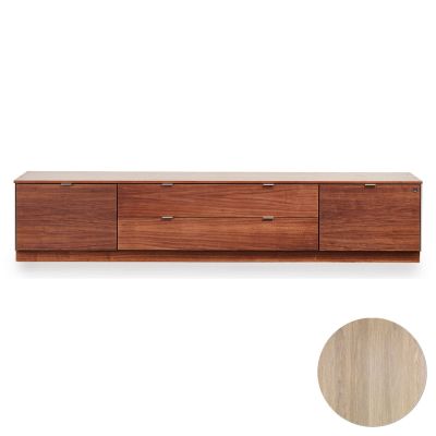 Skovby, Sm941 TV-taso tammi valkoinen öljy 194X44X40 cm