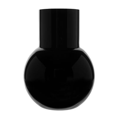 Skrufs Glasbruk Pallo maljakko Musta 20 cm | Alk. 73,80 €
