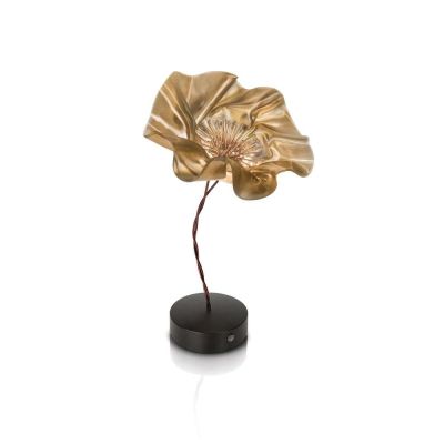 Slamp - La Fleur Battery Pöytävalaisin Black/Golden | Alk. 256,65 €