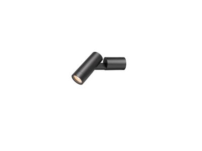 SLV - S-Tube Seinävalaisin Black SLV | Alk. 124,00 €