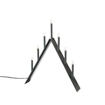 SMD Design Spica 7 -adventtikynttelikkö Tummanharmaa, led | Alk. 173,70 €