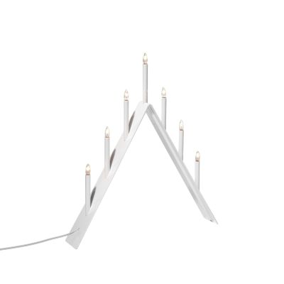 SMD Design Spica 7 -adventtikynttelikkö Valkoinen, led | Alk. 158,40 €