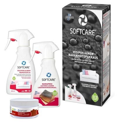 Softcare vesipohjainen nahanhoitopakkaus