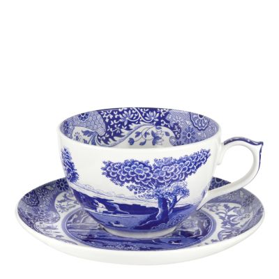 Spode Blue Italian Suuri kuppi ja lautanen 56 cl | Alk. 126,00 €