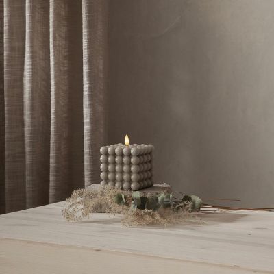 Star Trading Flamme Dot LED-kynttilä 12,5 cm harmaa | Alk. 11,30 €