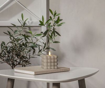 Star Trading Flamme Dot LED-kynttilä beige