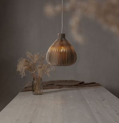 Star Trading Honeycomb paperivarjostin/paperikoriste 30 cm beige