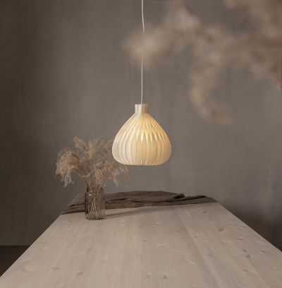 Star Trading Honeycomb paperivarjostin/paperikoriste 30 cm valkoinen