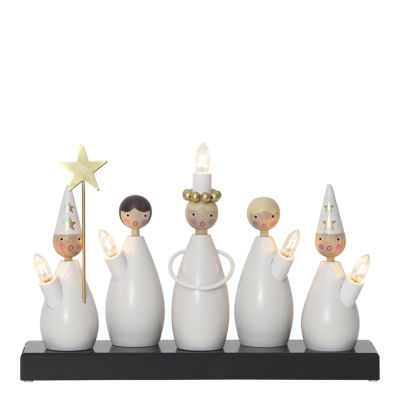 Star Trading Lucia Sähkökynttelikkö 5 kynttilää | Alk. 64,00 €
