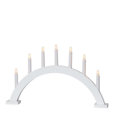 Star Trading Trapp Sähkökynttelikkö 34 cm Valkoinen | Alk. 50,09 €
