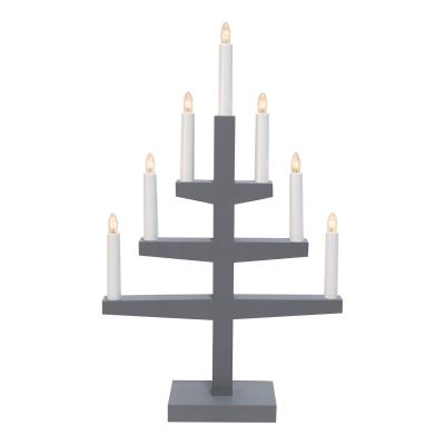 Star Trading Trapp sähkökynttelikkö 54 cm harmaa | Alk. 35,90 €