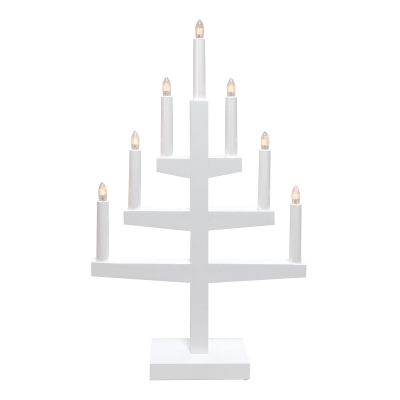 Star Trading Trapp Sähkökynttelikkö 54 cm Valkoinen | Alk. 35,90 €