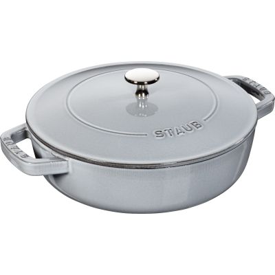 Staub Chistera-paistinpata, 24 cm, harmaa | Alk. 165,00 €