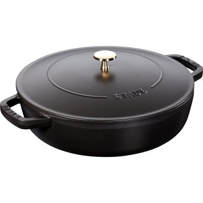 Staub Chistera-paistinpata, 24 cm, musta | Alk. 156,00 €