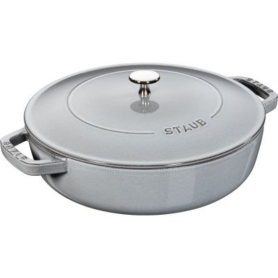 Staub Chistera-paistinpata, 28 cm, harmaa | Alk. 185,00 €