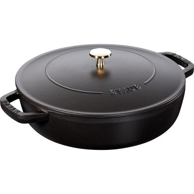 Staub Chistera-paistinpata, 28 cm, musta | Alk. 204,00 €