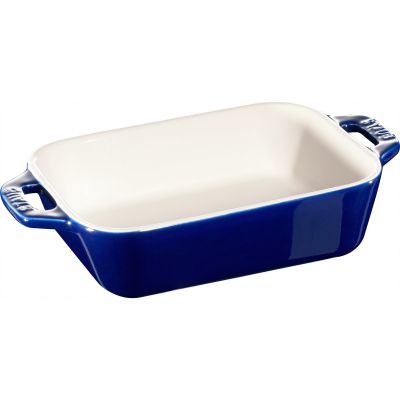 Staub Suorakulmainen uuninkestävä vuoka 14 x 11 cm, sininen | Alk. 20,70 €