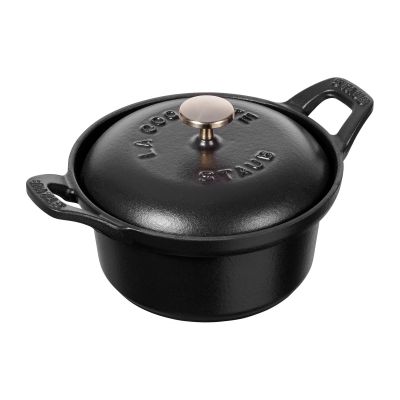 STAUB Vintage La Coquette pata pyöreä 0,5 L Musta | Alk. 89,00 €