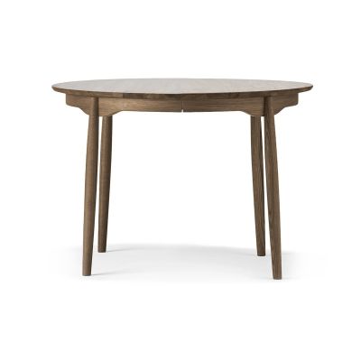 Stolab Carl ruokapöytä jaettava Ø 115 cm Smoked oak | Alk. 2 249,00 €