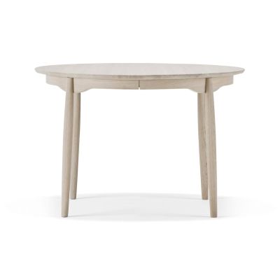 Stolab Carl ruokapöytä kiinteä levy Ø 115 cm Tammi vaalea mattalakka | Alk. 2 079,00 €