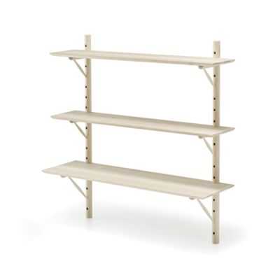 Stolab Ikon seinähylly Koivu valkoöljy, syvyys 21 cm | Alk. 694,00 €