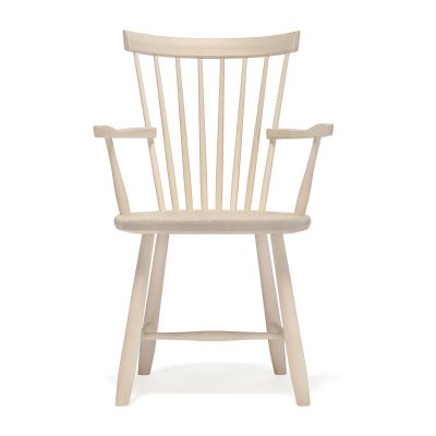 Stolab Lilla Åland käsinojallinen tuoli koivu Vaalea mattalakka | Alk. 400,30 €
