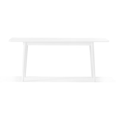 Stolab Miss Holly -pöytä 175 x 82 + 2 jatkopalaa 2 x 50 cm Koivu valkoinen 21 | Alk. 3 439,00 €