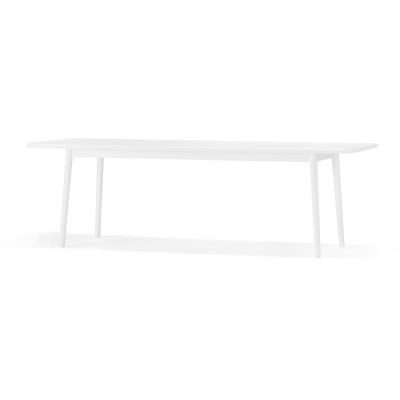 Stolab Miss Holly -pöytä 235 x 100 + 2 jatkopalaa 2 x 50 cm Koivu valkoinen 21 | Alk. 4 715,00 €