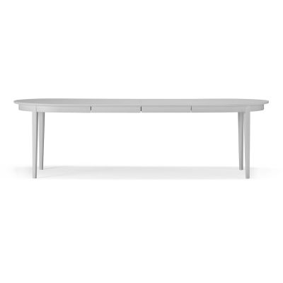 Stolab Vardags ruokapöytä 160 x 100 cm Koivu vaaleanharmaa 51, 2 jatkopalaa | Alk. 2 116,00 €