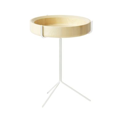 Swedese Drum pöytä Luonnonlakka-k. 5 6cm-valkoinen runko | Alk. 600,09 €