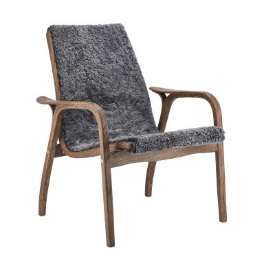 Swedese Laminett nojatuoli tammi/lampaannahka Special Edition Rubio Monocoat Chocolate-Charcoal | Alk. 1 580,09 €