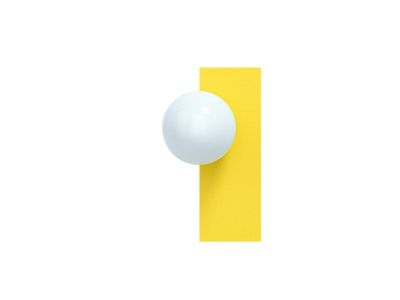 Swedish Ninja - Candy Big Rectangle S Seinävalaisin Sunshine Yellow Swedish Ninja | Alk. 502,00 €
