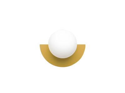 Swedish Ninja - Candy Little Circle 180 S Seinävalaisin Sandcastle Ochre Swedish Ninja | Alk. 387,00 €