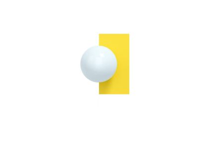 Swedish Ninja - Candy Little Rectangle S Seinävalaisin Sunshine Yellow Swedish Ninja | Alk. 482,00 €