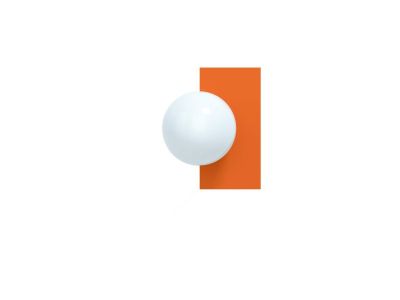 Swedish Ninja - Candy Little Rectangle S Seinävalaisin Zesty Orange Swedish Ninja