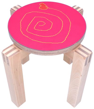 Tarina jakkara Sydänkierre pinkki | Alk. 99,00 €