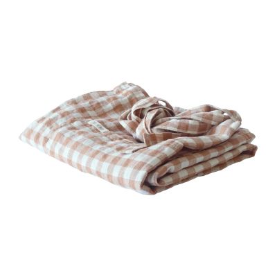 Tell Me More Gingham-ruudullinen esiliina 90 x 75 cm Biscuit | Alk. 19,00 €