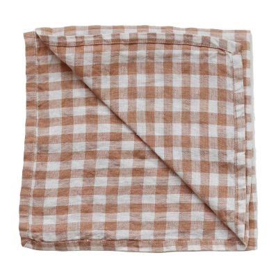 Tell Me More Gingham-ruudullinen keittiöpyyhe 70 x 50 cm Biscuit | Alk. 13,90 €
