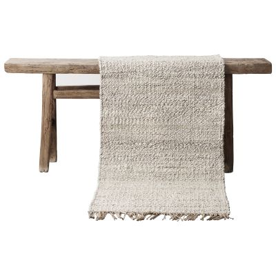Tell Me More Hemp matto, luonnonvärinen-valkoinen 80 x 150 cm | Alk. 137,30 €