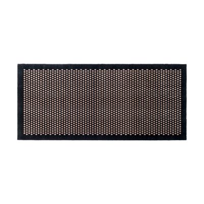 tica copenhagen Dots käytävämatto Black-sand, 90 x 200 cm