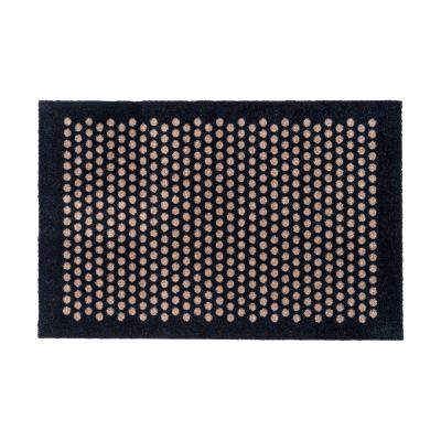 tica copenhagen Dots ovimatto Black-sand, 60 x 90 cm