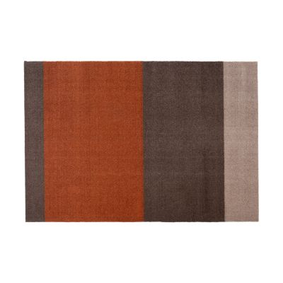 tica copenhagen Stripes by tica, vaakasuuntainen, käytävämatto Brown-terrakotta, 90 x 130 cm | Alk. 125,90 €
